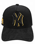 BLK/GLD NY Hat